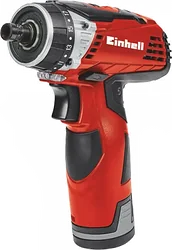 Дрель-шуруповерт Einhell TE-CD 12 X-Li 4513617 (с 2-мя АКБ 1.5 Ah, кейс)