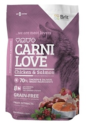 Carnilove Carnilove Chicken & Salmon for adult cats (0.3 кг)