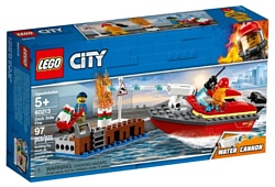 LEGO City 60213 Пожар в порту