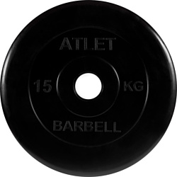 MB Barbell Атлет 51 мм (1x15 кг)