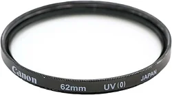 Canon Filter 62mm UV Protector