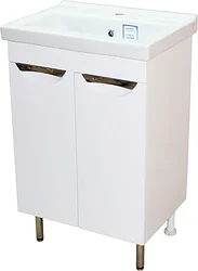 Тумба под умывальник СанитаМебель Камелия-63 Д3 (белый)