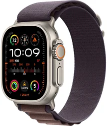 Умные часы Apple Watch Ultra 2 LTE 49 мм (титановый корпус, текстильный ремешок размера L)