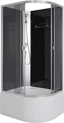 Душевая кабина Niagara Eco E90/80/40L/TN/BK 90x80x195 Душевая кабина Niagara Eco E90/80/40L/TN/BK 90x80x195