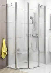 Душевой уголок Ravak Chrome CSKK4 90x90 (прозрачный/сатин)