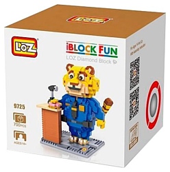 LOZ iBlockFun 9725 Зверополис: Полицейский Лев Бенджамин