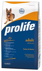 Prolife Adult All Breeds с индейкой и ячменем