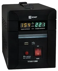 Стабилизатор напряжения EKF TITAN F-500 PROxima