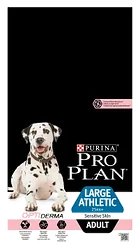 Purina Pro Plan (3 кг) Large Athletic Adult canine Sensitive Skin Salmon with Rice dry