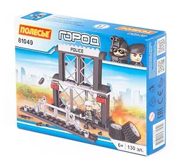 Конструктор Полесье Город 81049 Полиция