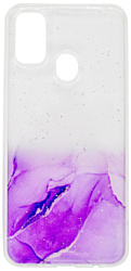EXPERTS Aquarelle для Huawei Y6p (фиолетовый)