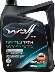 Wolf OfficialTech 5W-30 SP EXTRA 5л