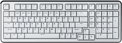 Клавиатура Ajazz AC100 white, Ajazz Gift