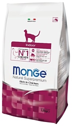 Monge (1.5 кг) Cat Indoor – Курица с рисом. Для кошек живущих в помещении