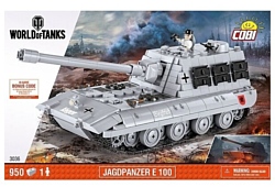 Cobi World of Tanks 3036 Немецкий сверхтяжелый танк Jagdpanzer E100
