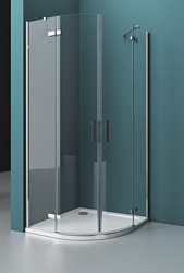 BelBagno KRAFT-R-2-90-C-Cr (прозрачное стекло)