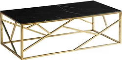 Журнальный столик Signal Escada A II ESCADAACZMAZL (эффект черного мрамора/золотой) Журнальный столик Signal Escada A II ESCADAACZMAZL (эффект черного мрамора/золотой)