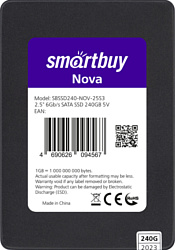 SmartBuy Nova 240GB SBSSD240-NOV-25S3