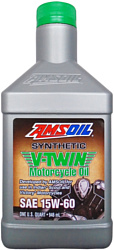 Amsoil Synthetic V-Twin Motorcycle Oil 15W-60 0.946л