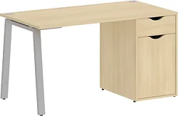 Стол для работы Riva Home Office VR.SP-3-138.1.A Silver (акация лорка) Стол для работы Riva Home Office VR.SP-3-138.1.A Silver (акация лорка)