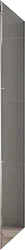 Душевая перегородка Cezares STYLUS-SOFT-80-FIX-C-Cr (боковая)