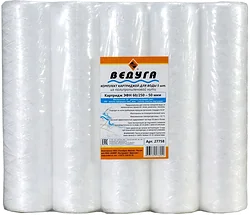 Комплект картриджей Энкор SL10 ЭФН 50мкм 27758 (5 шт)