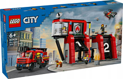 LEGO City 60414 Пожарная станция с пожарной машиной