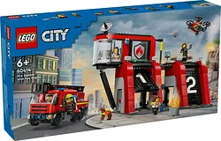 Конструктор LEGO City 60414 Пожарная станция с пожарной машиной