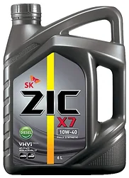 Моторное масло ZIC X7 Diesel 10W-40 6л