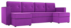 Настоящая мебель Принстон П (вельвет, фиолетовый)