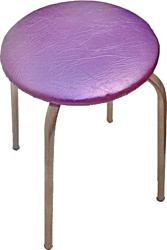 Фабрика стульев Эконом (фиолетовый/серебристый)
