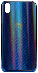 EXPERTS Aurora Glass для Xiaomi Redmi 7 с LOGO (синий)