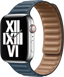 Ремешок Apple кожаный 40 мм (балтийский синий, размер M/L) MY992 Ремешок Apple кожаный 40 мм (балтийский синий, размер M/L) MY992