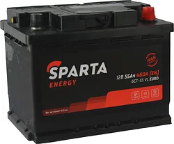 Автомобильный аккумулятор Sparta Energy 6CT-55 VL Euro (55Ah)