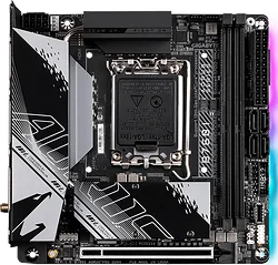 Материнская плата Gigabyte B760I Aorus Pro (rev. 1.x) Материнская плата Gigabyte B760I Aorus Pro (rev. 1.x)