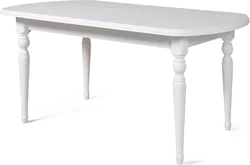 Кухонный стол Мебель-класс Аполлон-01 (белый)