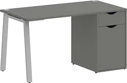 Стол для работы Riva Home Office VR.SP-3-138.1.A Silver (металлик) Стол для работы Riva Home Office VR.SP-3-138.1.A Silver (металлик)