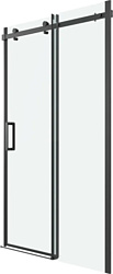Душевая дверь Grossman Classic 110x195 100.K33.04.110.21.00 (черный матовый/стекло прозрачное)