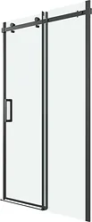 Душевая дверь Grossman Classic 110x195 100.K33.04.110.21.00 (черный матовый/стекло прозрачное)