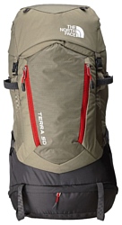 The North Face Terra 50 green/black (mountain moss/pompeian red)