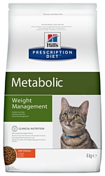 Hill's Prescription Diet Metabolic Feline Advanced Weight Solution dry (4 кг)