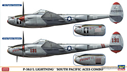 Hasegawa Истребитель P-38J/L Lightning Combo (2 kits)