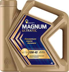 Моторное масло Роснефть Magnum Ultratec 10W-40 4л