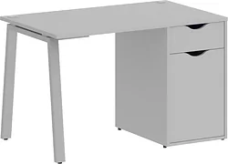 Стол для работы Riva Home Office VR.SP-3-118.1.A Silver (серый) Стол для работы Riva Home Office VR.SP-3-118.1.A Silver (серый)