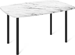 Кухонный стол Sheffilton SHT-TU66/TT41 120/80 МДФ бочкообразная (черный/кроскат) Кухонный стол Sheffilton SHT-TU66/TT41 120/80 МДФ бочкообразная (черный/кроскат)