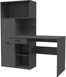 Стол для работы Интерлиния Skill-06 (антрацит/антрацит)