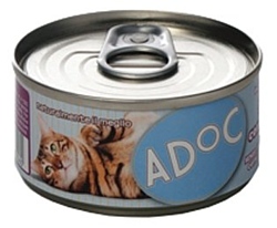 ADoC (0.075 кг) 1 шт. Консервы с курицей и яблоком в бульоне