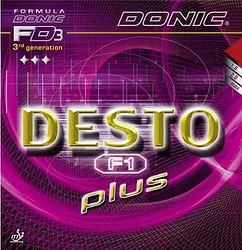 Ракетка для настольного тенниса Donic Desto F1 Plus (max, красный)