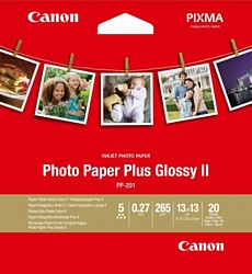 Canon Photo Paper Plus Glossy II PP-201 13x13 265 гм2 20 л