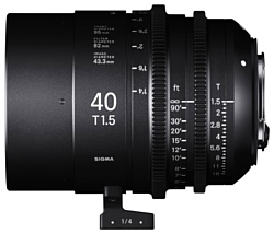 Sigma 40mm T1.5 FF Sony E
